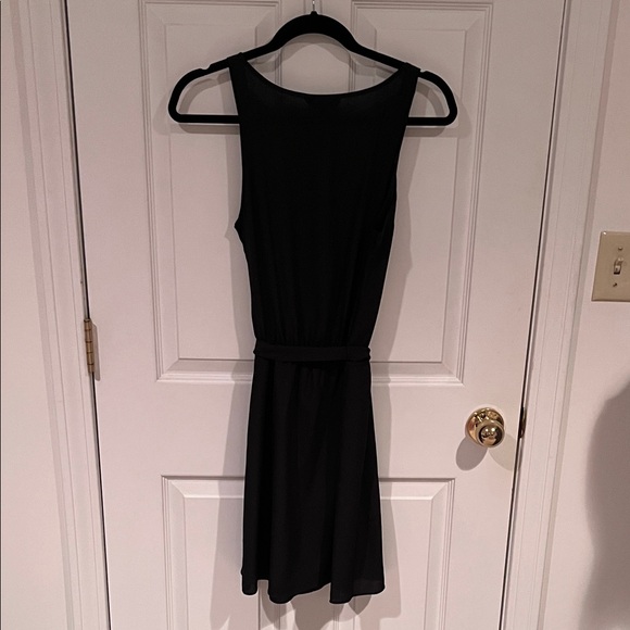 Express Black Ruffle Mini Dress - Picture 5 of 5